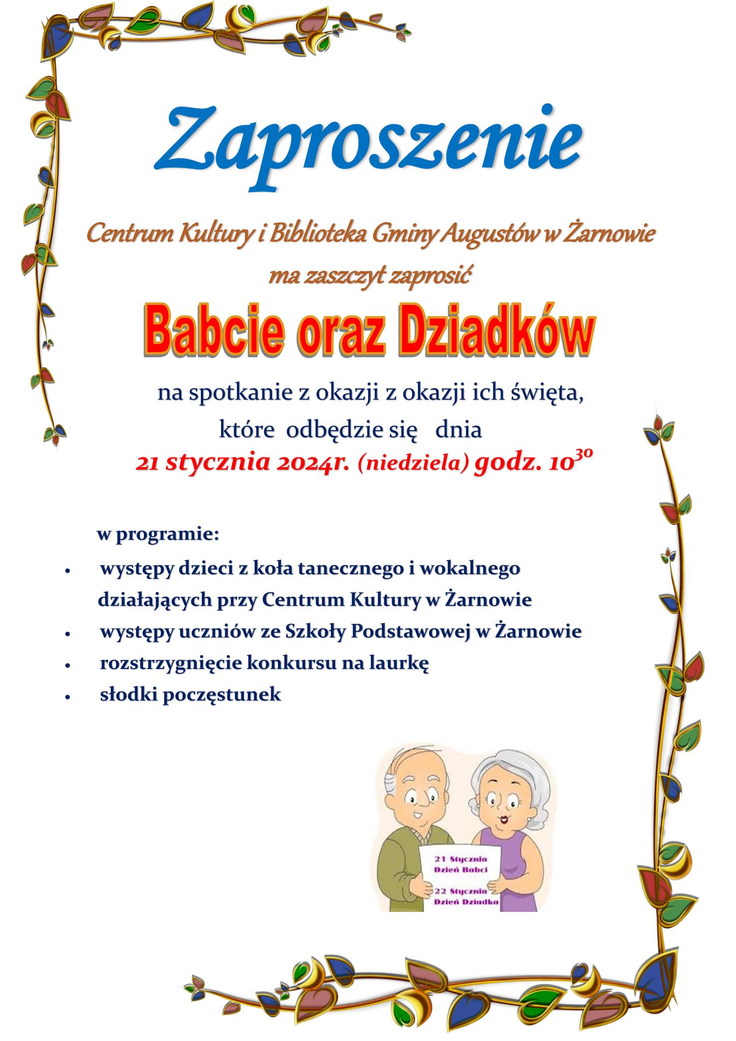 Święto Babci i Dziadka