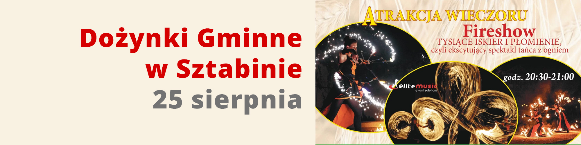Dożynki Gminne w Sztabinie