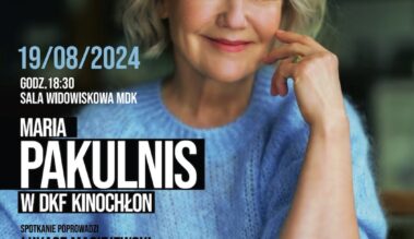 Spotkanie z Marią Pakulnis w Augustowie